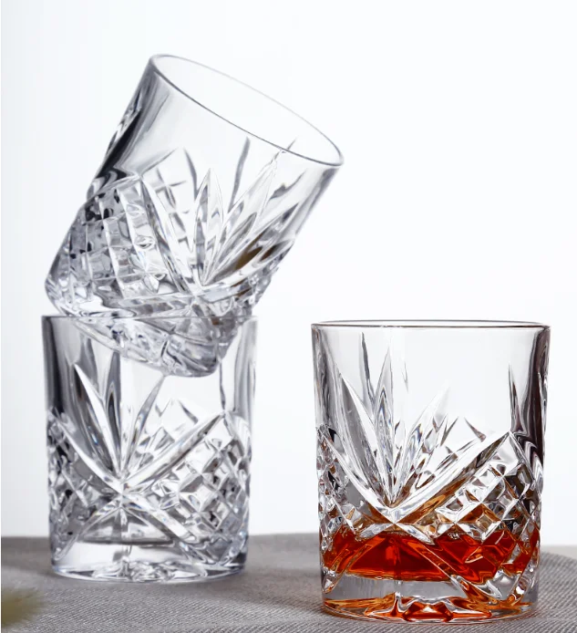 Hexagonal Personalize Drinking Degustation Personalized Jack Shot Snifter Cup Tasting Whisky Whiskey Glasses With Whiskey Stones