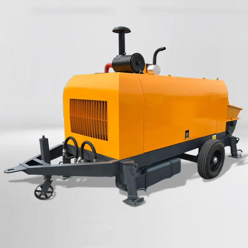 Factory Price Ready Mix Concrete With Pump Ground Line New Cement Concrete Mortar Mixer Pump Concrete Pump Truck For Sale