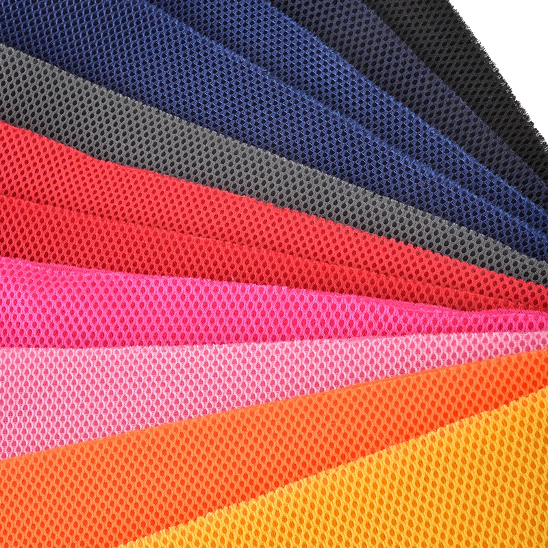 3 Layer 3D Air Spacer Sandwich Mesh Fabric for Seat Cover Breathable Sport Shoes Sofa Material Speaker Mesh Fabric