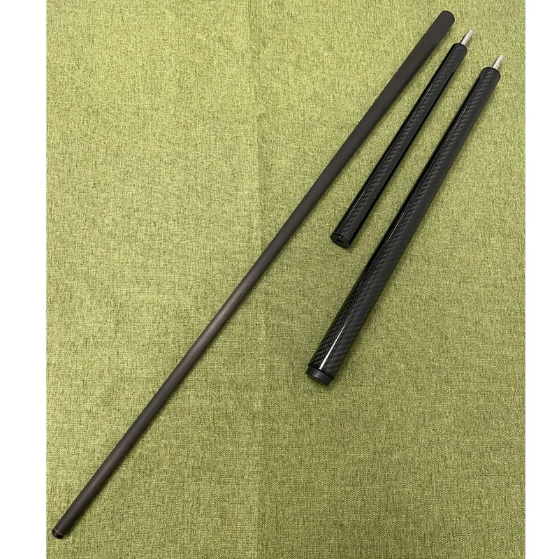 Full carbon 58inch 13mm 3section radial pin pool jump and break cues high quality Customized Billiard sticks accessories