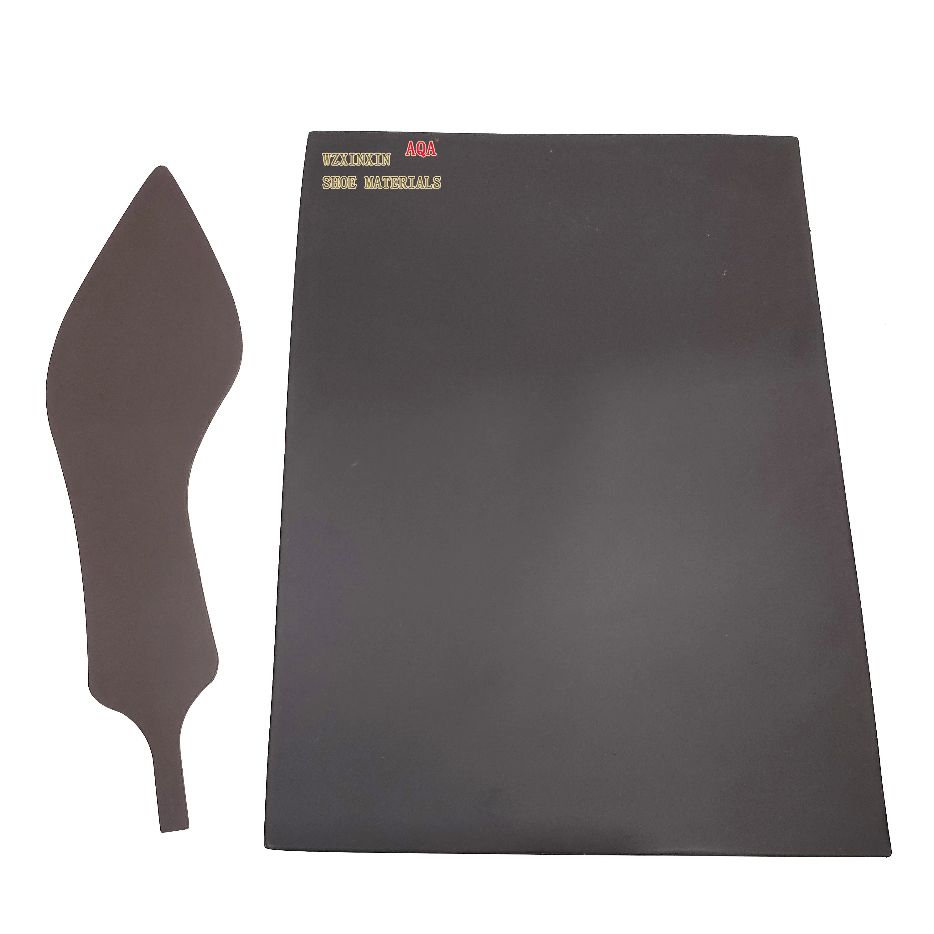 Factory wholesale various thickness brown color neolite plain rubber sheet for shoe soles and insole and outsole of slipper