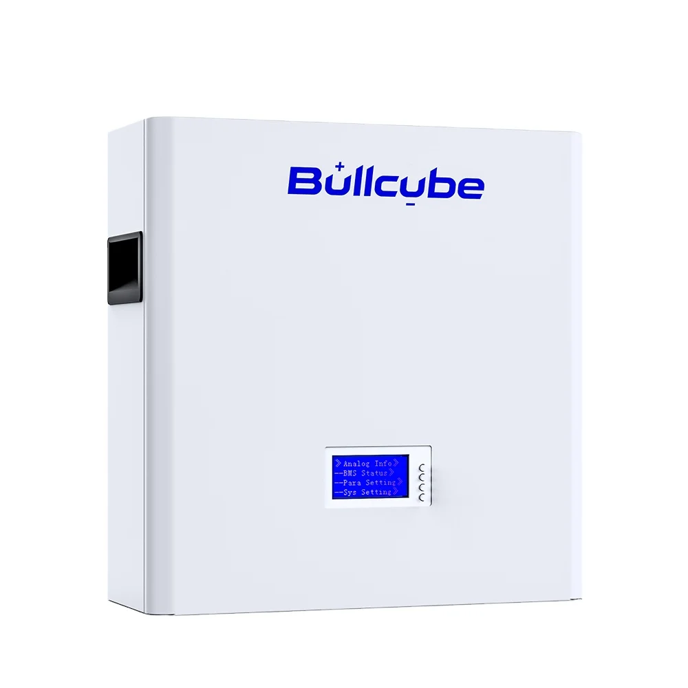 Bullcube Rechargeable Lithium Ion Battery Power Wall 48V 80A 100A Energy Storage LiFePO4 Battery