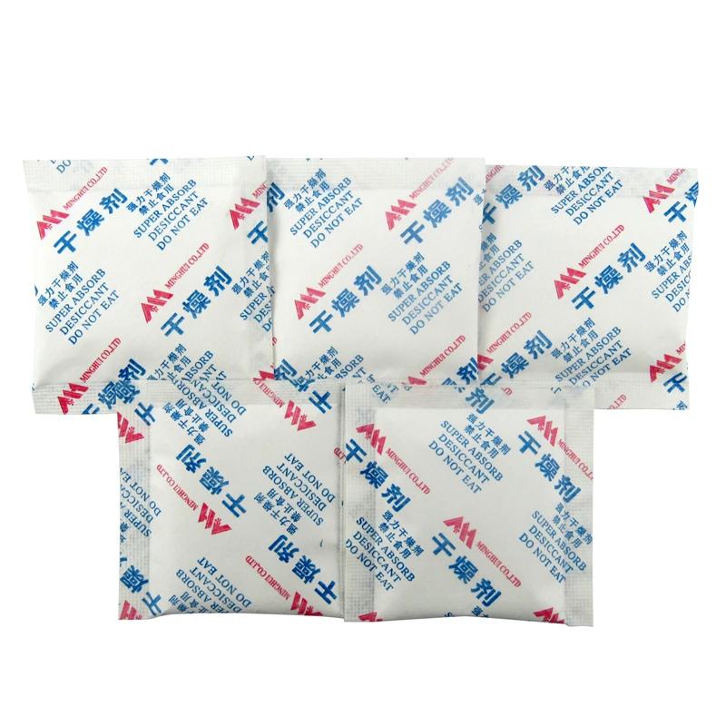 Minghui  Dulai Paper Packing Desiccant 10G Clay Desiccant Montmorillonite