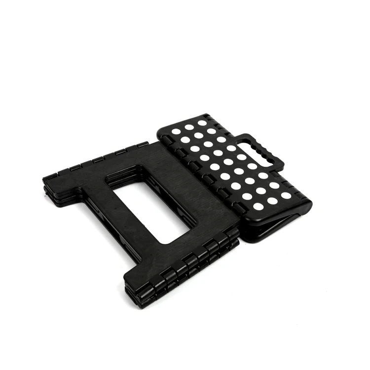 Hot Selling Portable Cheap Safety Lightweight Foldable Non-slip Sitting Plastic Folding Step Stools
