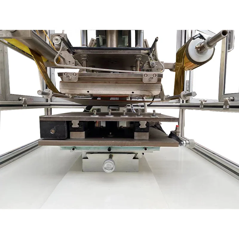 Automatic Slide Loading Table Pneumatic Embossing Stamping Machines hot stamping foil license plate