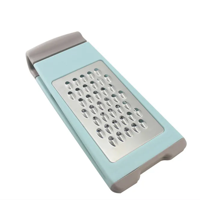 
hot sell Home gadgets multi functional cheese grater two-sides blade stainless steel vegetable grater 