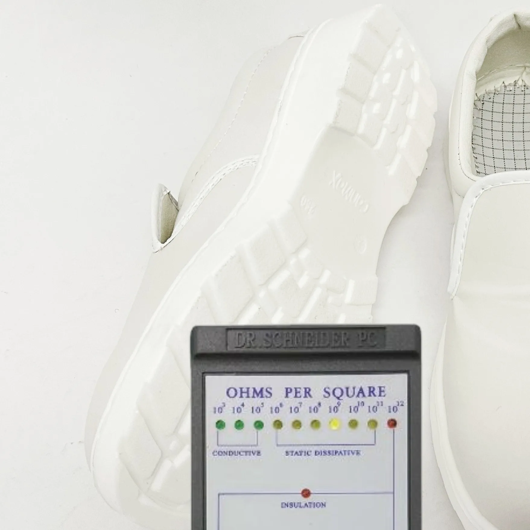 ESD write nurse safety shoes no shoelaces in hospital PU outsole anti-static shoes for cleanroom