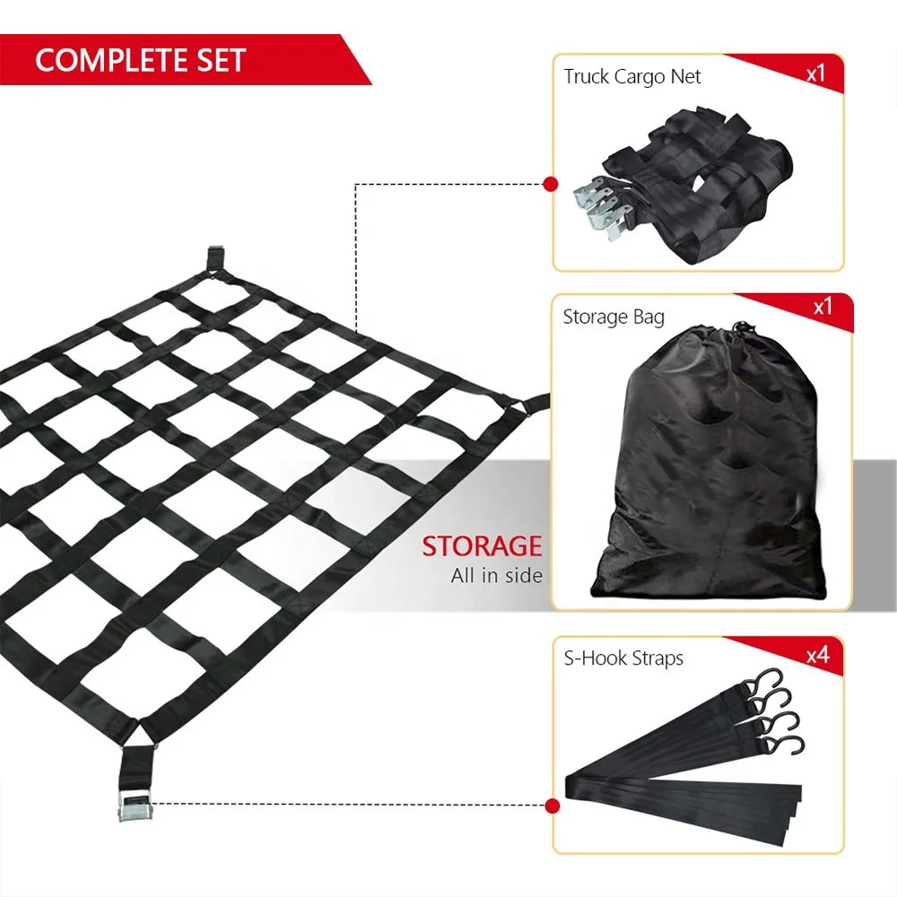 Wholesale Customized Heavy Duty Flat Climbing Cargo Webbing Net
