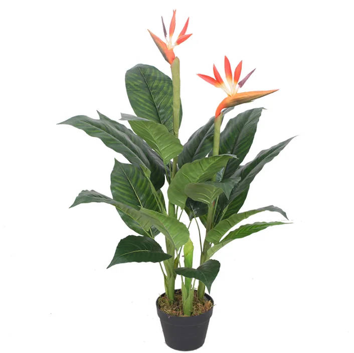 Shein Wholesale 6 Feet Artificial Bird of Paradise Plant Fake Tropical Palm Artificial Tree for Indoor Outdoor