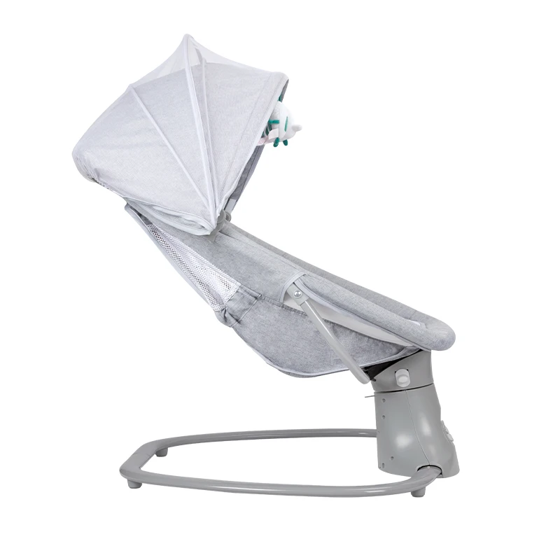 Mastela Deluxe 3 in 1 Portable Automatic Cradle Rocker Rocking Chair Electric Baby Swing And Bouncer with Music For Newborn 5