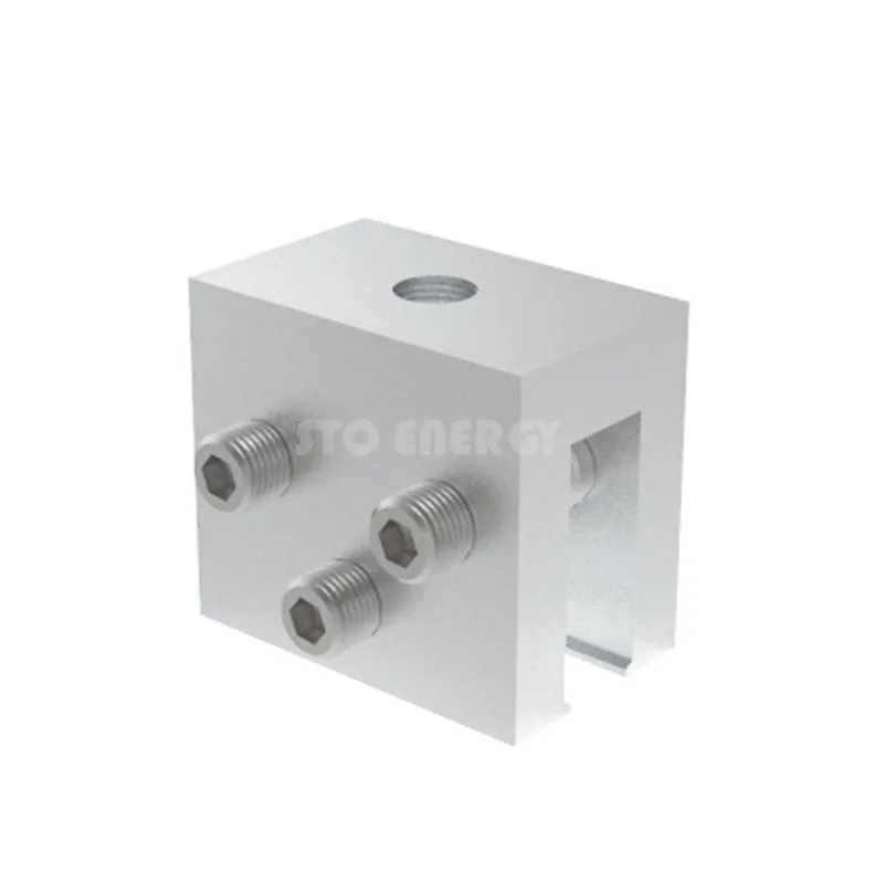 Professional Supplier Aluminum solar panel roof mount clip lock standing seam metal roof S5 U clamp metal roof clamps