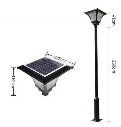 3m 4m 5m Die-casting Aluminium Lights Ip65 Outdoor Led Street Garden Pole Light