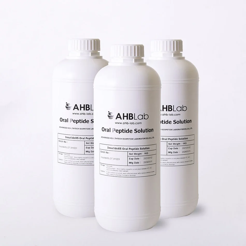 Bio-synthesis Bitter Gourd peptide solution for Health Food Supplement Use peptide capsules protein peptide