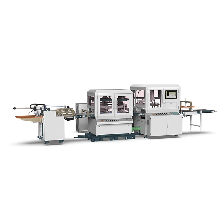 
HM-600ES High speed Automatic screen gluing and spotter machine for all kinds of box 