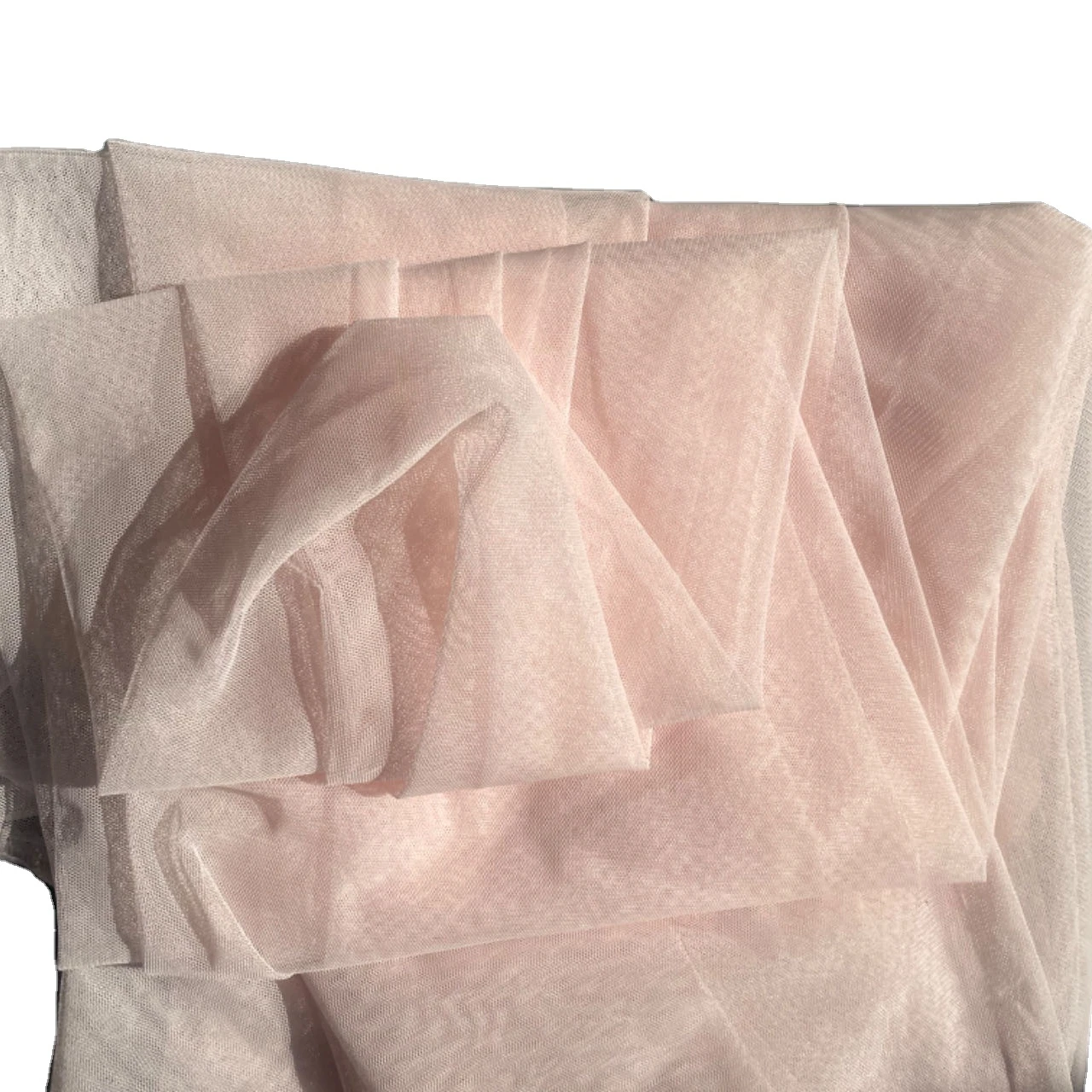 Свадебные кружевные тюлевые ткани из эластичной прозрачная занавеска органзы для украшения стула