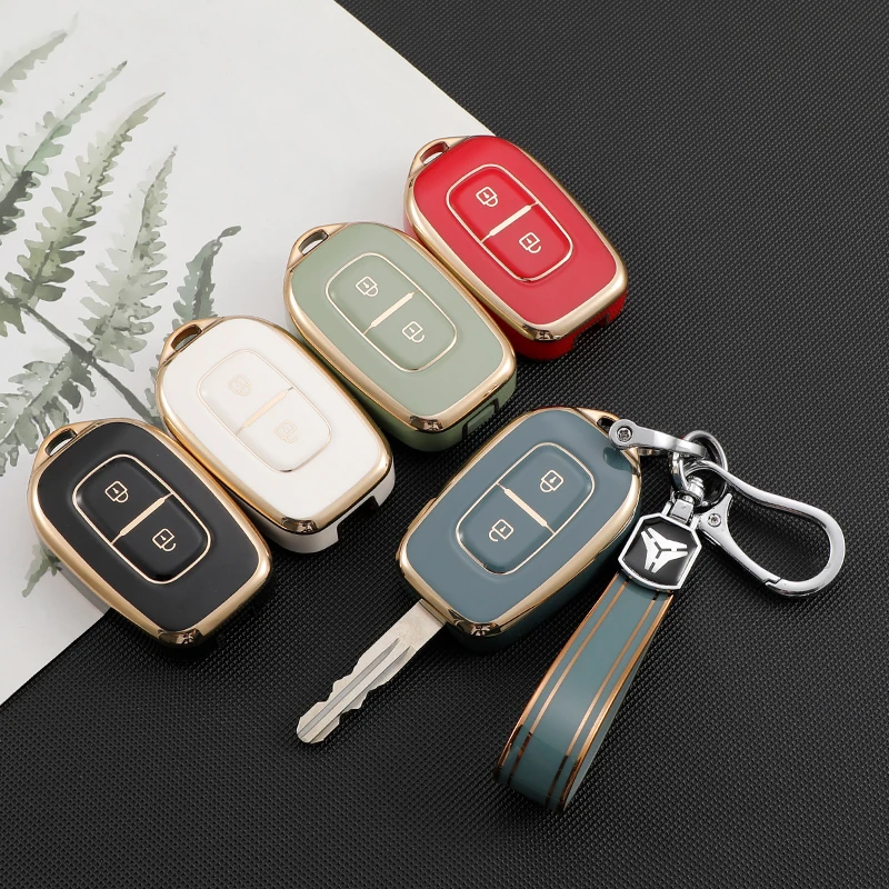 Free sample  Car Key Cover for Renault Megane Key Case Megane 3 4 for Dacia  Kaptur Talisman Sandero Kadjar Clio Key Cover Case
