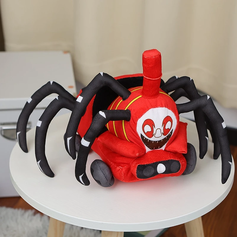 XR New Creative Choo-Choo Charles Train Plush Toys Stuffed Animal Spider Charles Train Toy