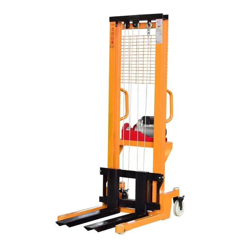 Handling Tools Pallet Forklift 2000KG Manual Fork Lift Stacker 1.6m Lift Height Hydraulic Manual