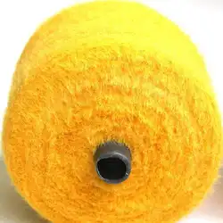 2021 Factory Direct Sale 1.3 cm 13NM 100% nylon fancy feather imitate mink hair yarn for knitting scarf