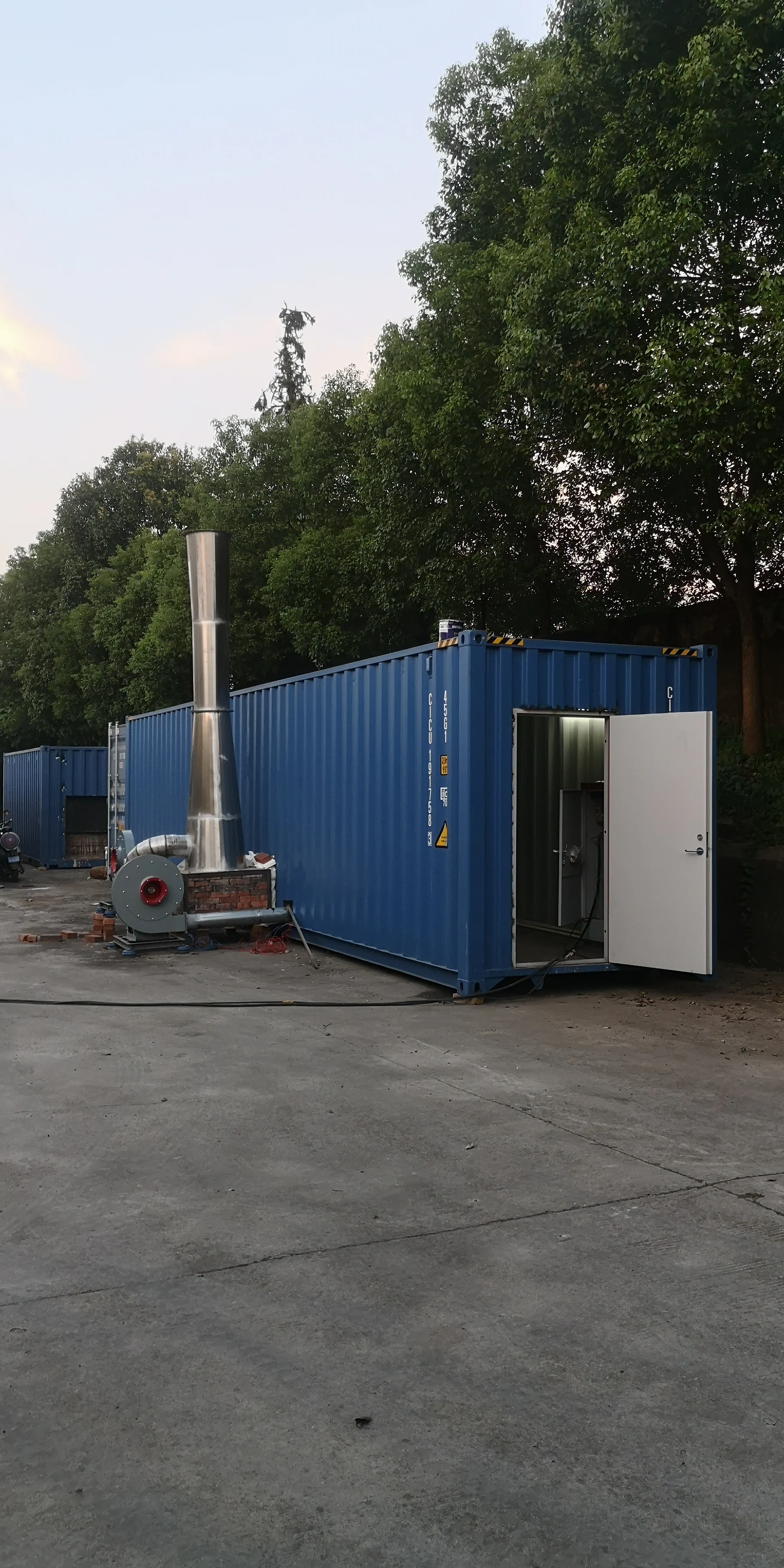 220V 50HZ Outdoor Field Mobile Animal Crematory Equipment Pet Individual Cremation Machine Oven a Maximum Size of 1000 Kgs