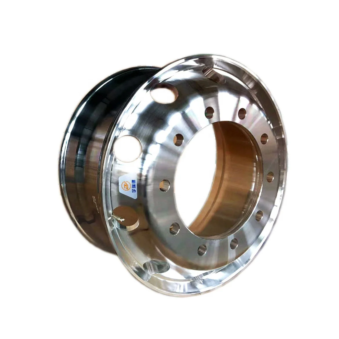 Wheels Truck OEM/ODM Customized Alcoa Aluminum Wheels 22.5 For Off- Road Truck Aluminum Bright Finishing