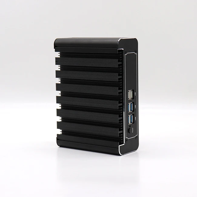 Hot sale office nettop 2 lan i3 5005u fanless mini pc
