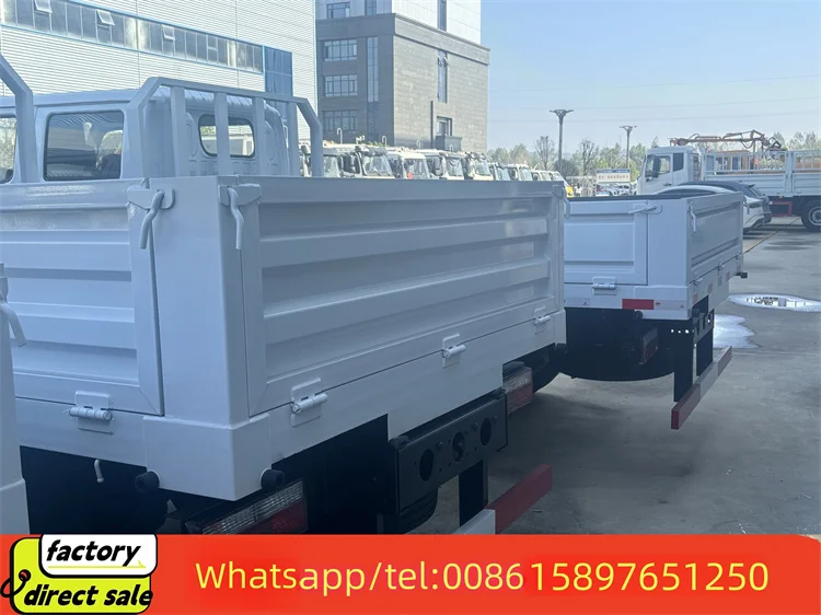 Лидер продаж низкая цена Dongfeng 4*2 двойная кабина 5 тонн грузовой грузовик легкий