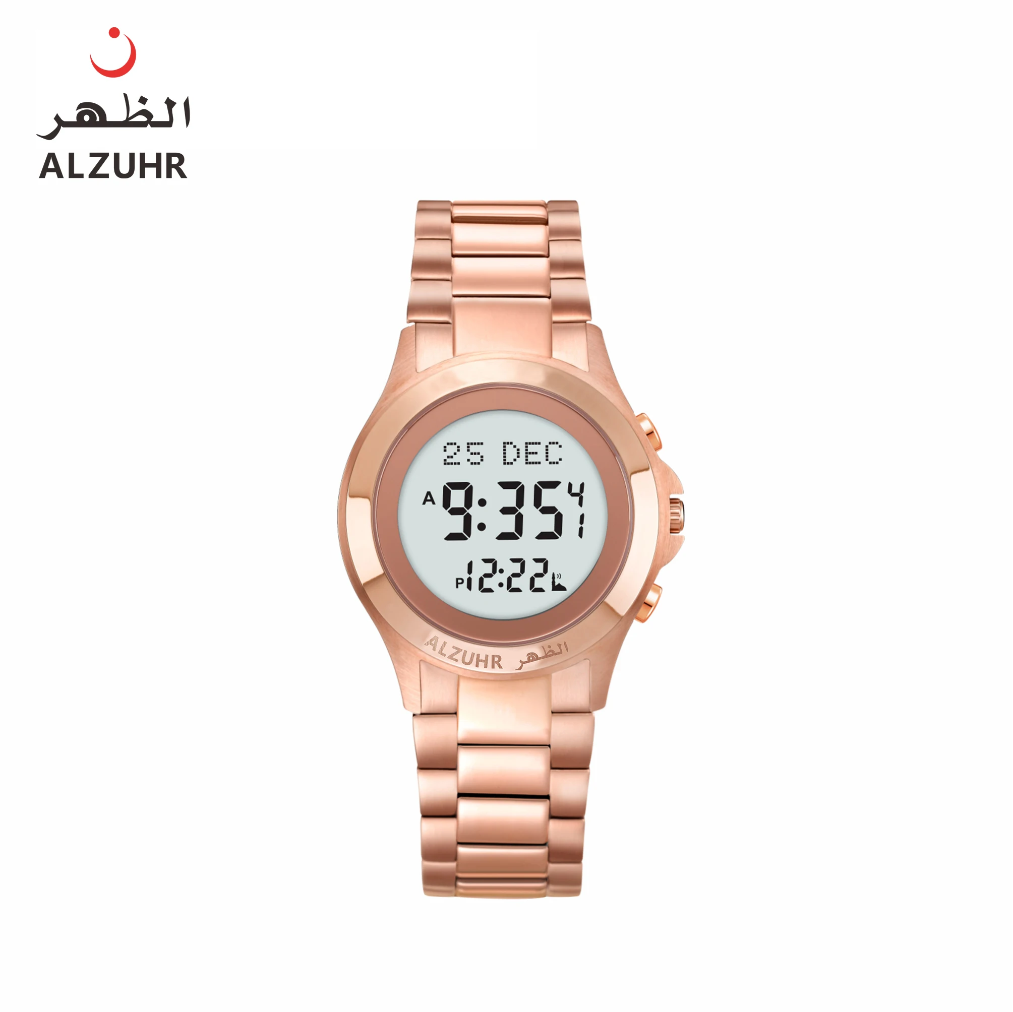 Best Selling Timeless Classic Guangzhou Watch Market Islamic Auto-Qibla Men Watch With Arabic Dial