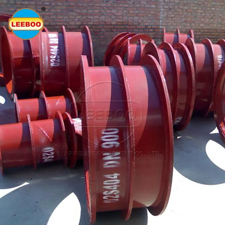 Hot selling cast iron ductile iron carbon steel wall sleeves pipe for construction rigid waterproof casing for wall penetration