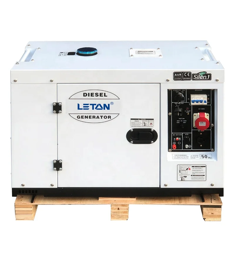 single phase diesel generator 15kva 10kw 12kva 12kw 15kva super silent type diesel generators