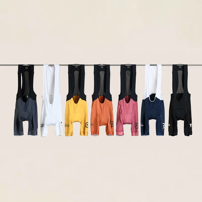 Monton Custom Multicolor Compression Lycra Chamois Padded Bicycle Bike Riding Mens Cycling Bib Shorts