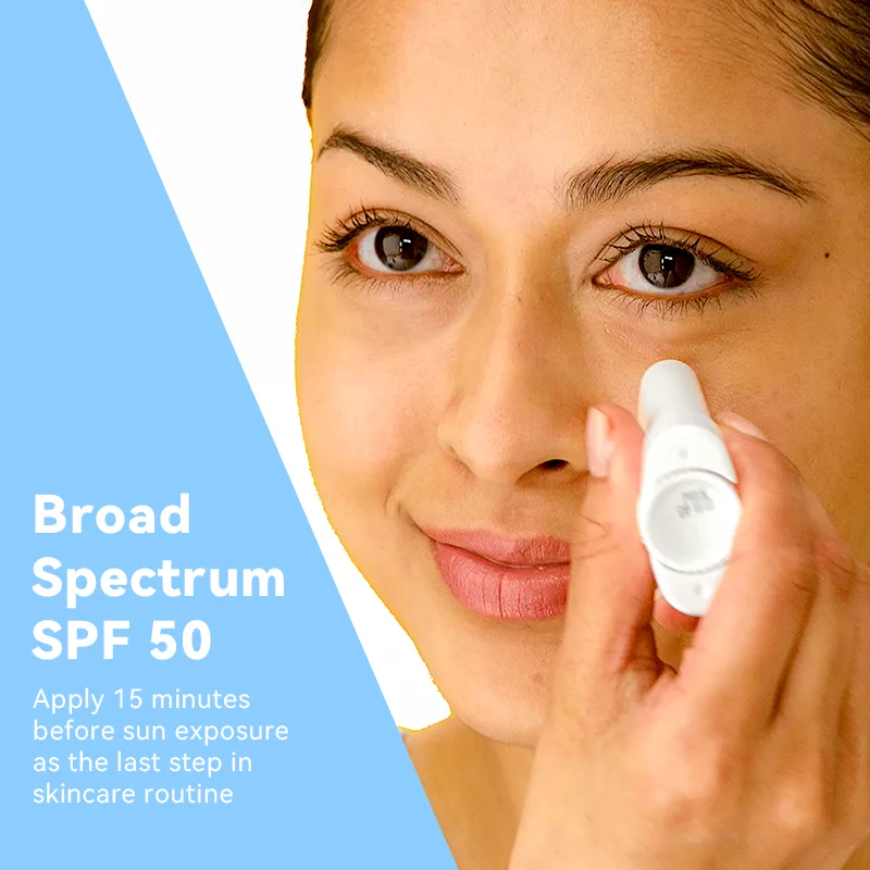 korean Sunscreen Stick SPF 50 Excellent Isolation UVA UVB Waterproof Protection Glow Effect Soft Focus Clear Delicate Skin