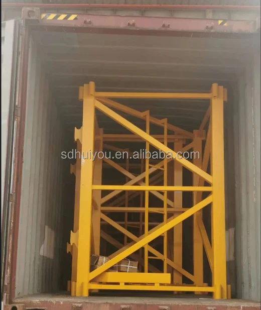 Башенный кран Сертификат CE самоподнимающийся башенный Qtz63 5010 5T строительный башня