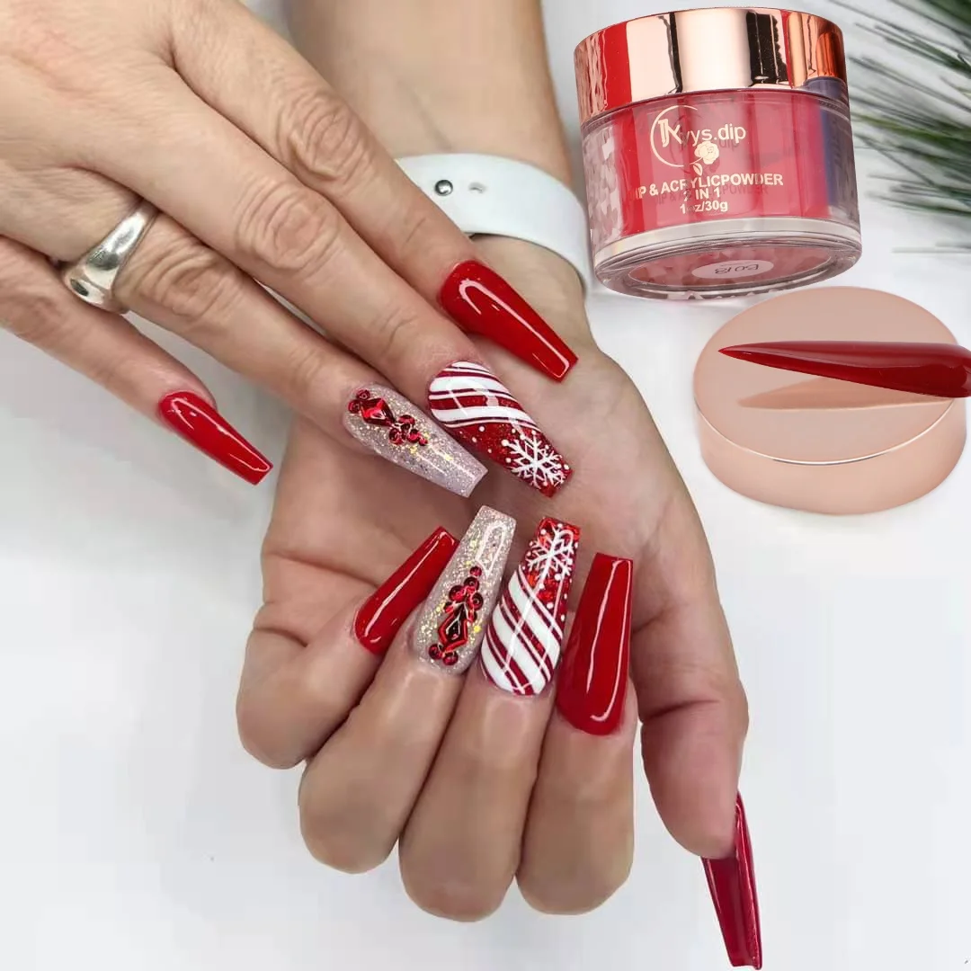 15g Nail Acrylic Pigment Powder DIY 3D Nail Art Decoration Carved Powder Crystal Liquid Dust Used for Nail Extension Design