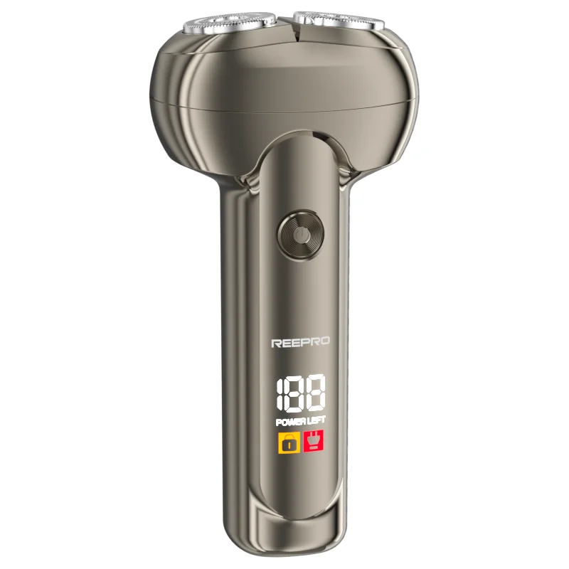 USB Rechargeable Professional 4D Electric Shaver for Men Twin Blade Hair Trimmer Cutter Outdoor Hotel Use Adult Beard Trimmer