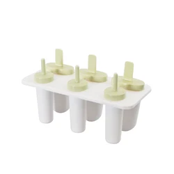 BPA Free Handmade Plastic Popsicle Ice Pop Mold Ice Cream Sticks Maker with Tray
