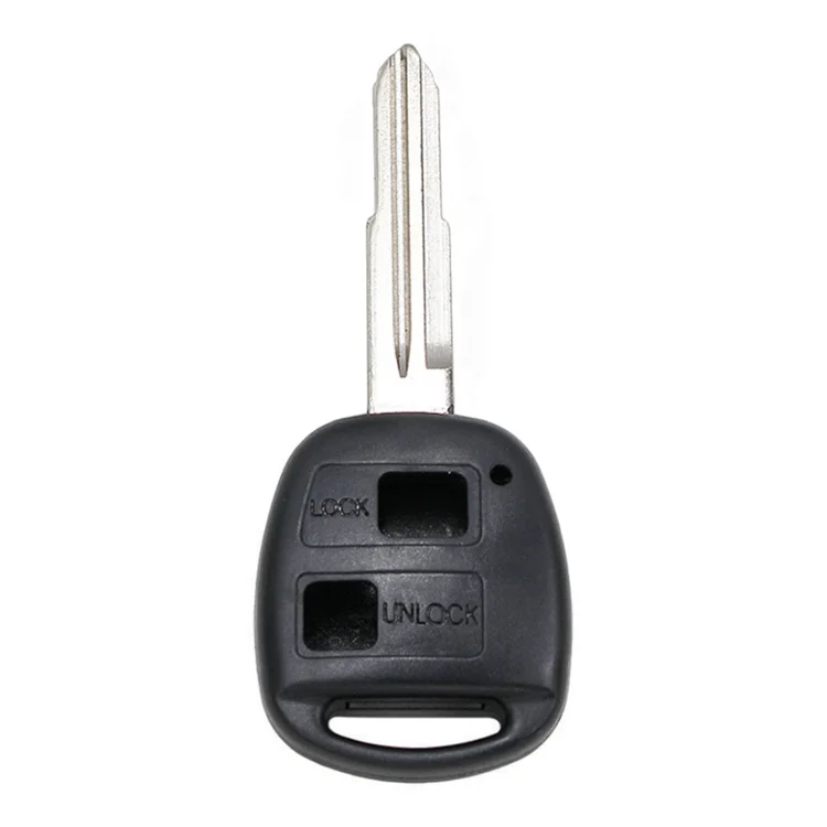 2 Buttons TOY41 Blade Car Key Shell Remote Key Blank Cover For Toyota Yaris Hiace Corolla Avensis Camry Car Key Blade
