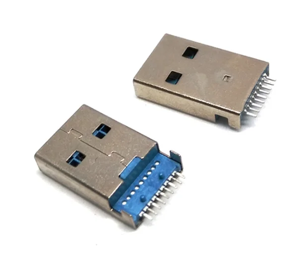 Professional Manufacturer of USB 3.0 A Type Male SMT Connector For Computer