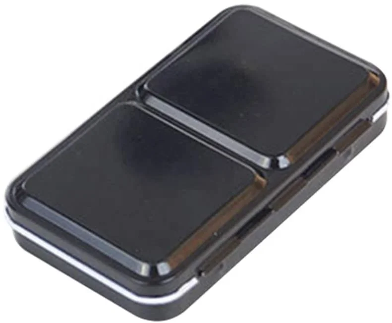 Ready to ship Black Empty Watercolor Tins Palette Paint Case 12 Colors Watercolor Palette Iron Pigment Storage Box for DIY Craft