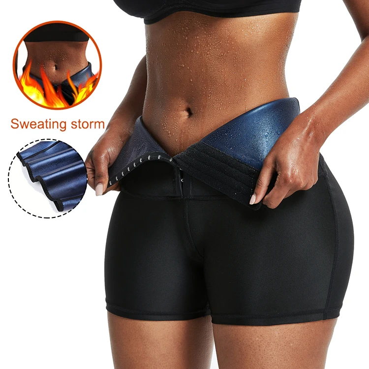 
Custom Logo Wholesale Affordable Droppshipping Women Neoprene Shorts Neoprene Waist Trainer Running Shorts For Women 