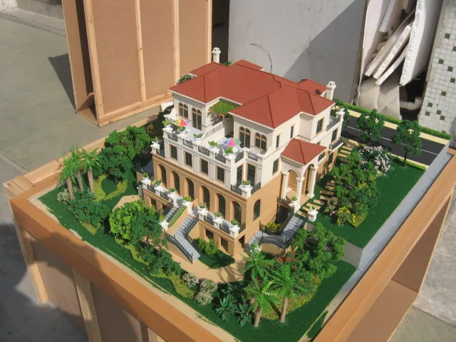 
3d architectural ready model house for property marketing 