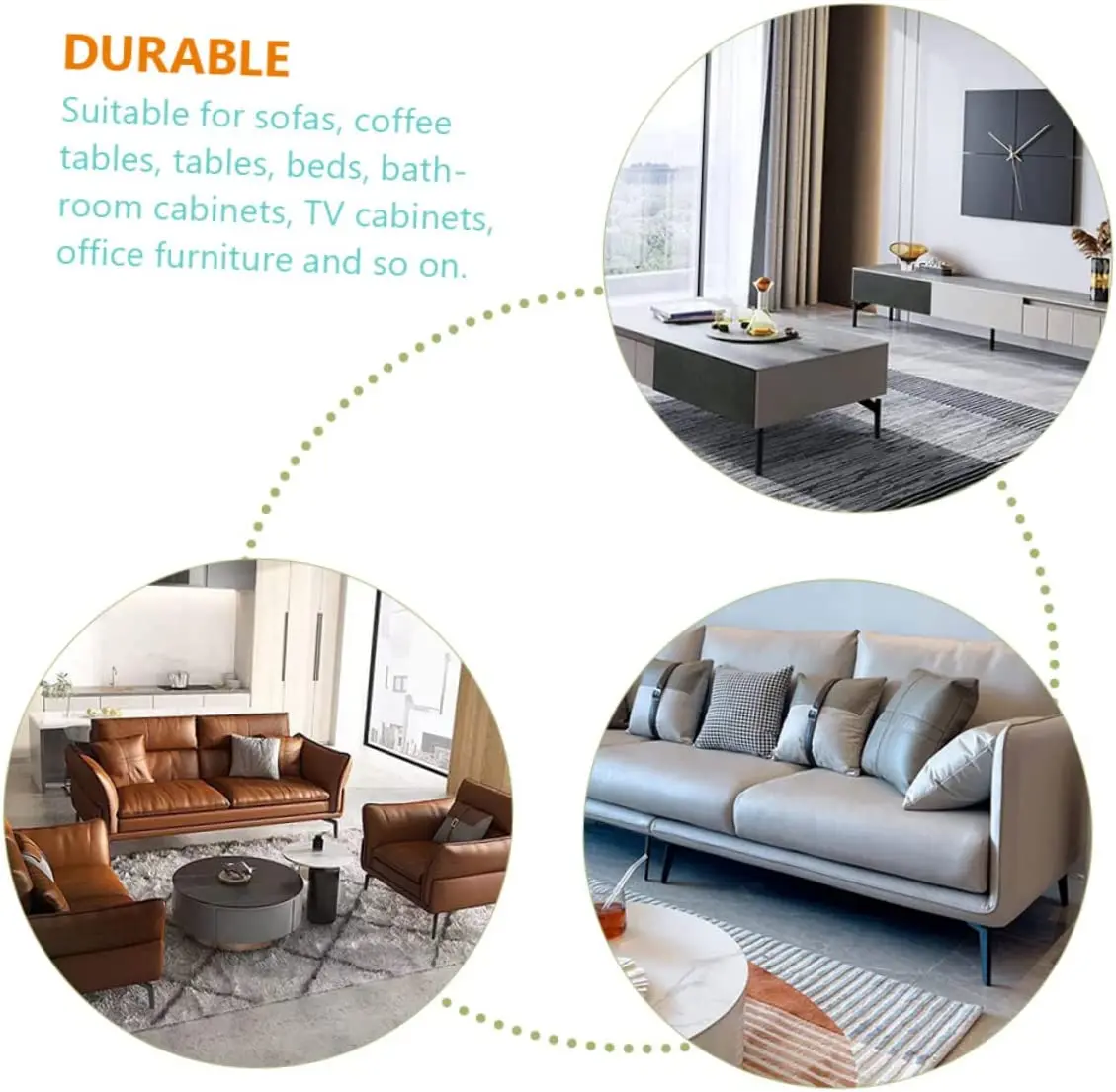 Modern Y shape hardware furniture supplies home accessories metal legs for furniture sturdy sofa accessories furniture hardware