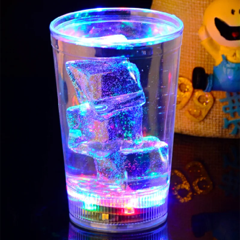 6.5 oz Light Beer  Cup Party Flashing Light up Induction Luminous Plastic LED Beer Cup