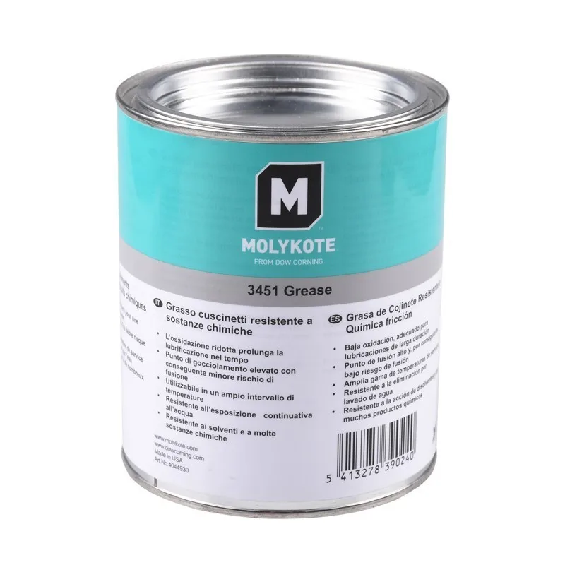 MOLYKOTE FS-3451Grease High temperature and High speed bearings with fluorosilicone lubrication 85g