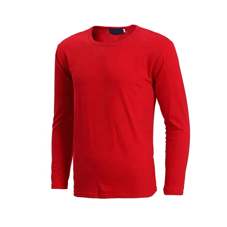  Повседневная футболка унисекс обычная с длинным рукавом оптовая продажа на заказ Мужская