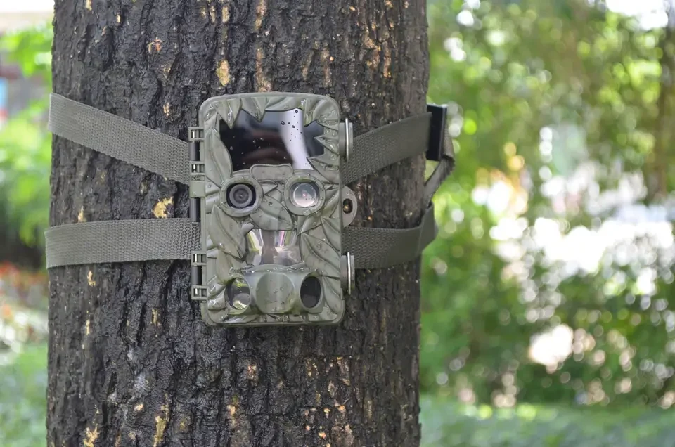 Hot selling Outdoor Arrival Dual Lens IP66 Waterproof 2.4 inch Display 25 Meters 0.2s 20MP 4k Trail Game Thermal Hunting Camera