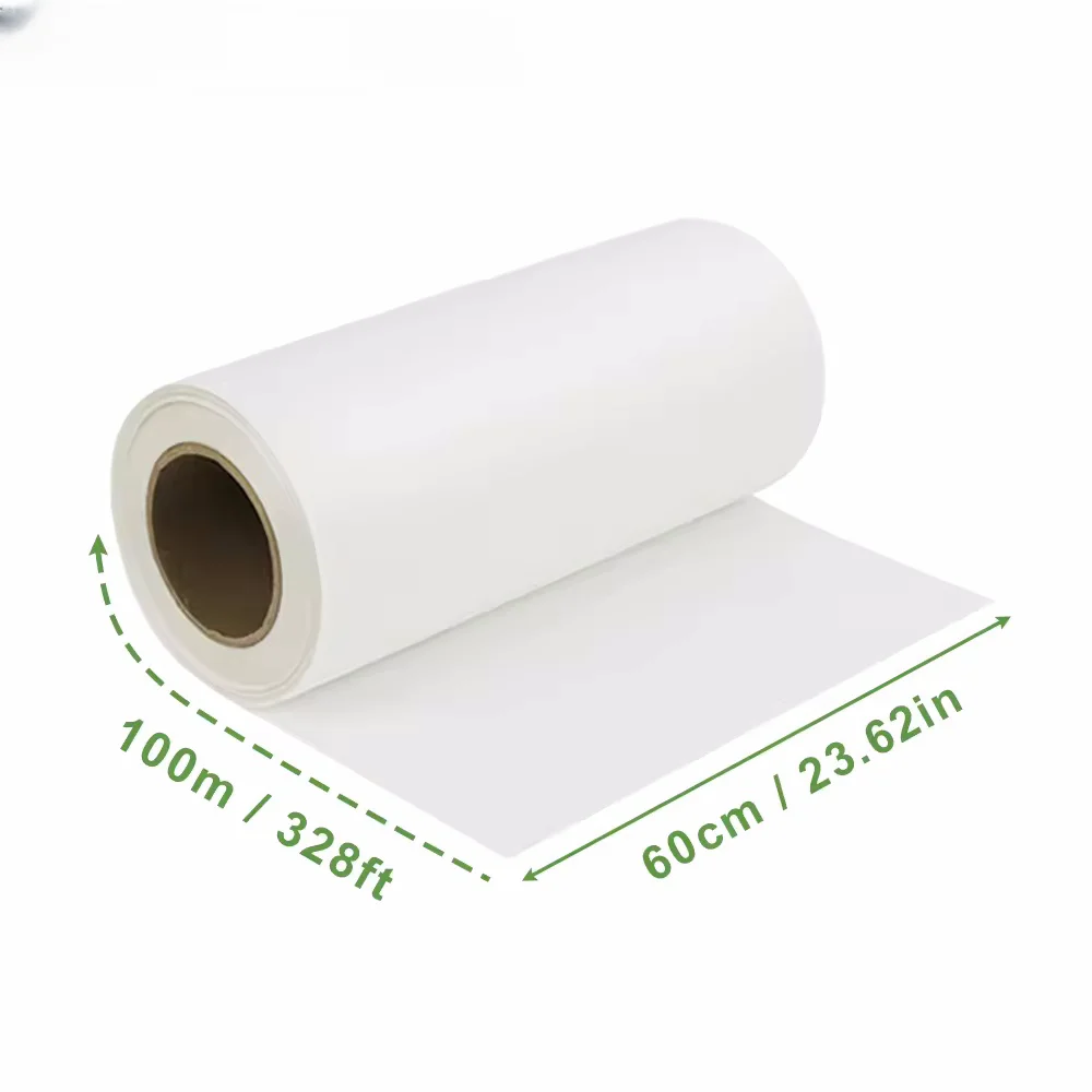 Wholesale  DTF heat transfer printer hot/cold peel single/double side printing 75 um 30 33 44 60 cm*100 m DTF PET film rolls