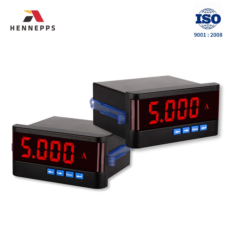 Цифровой измеритель тока Hennepps однофазный светодиодный дисплей цифровой панельный переменного