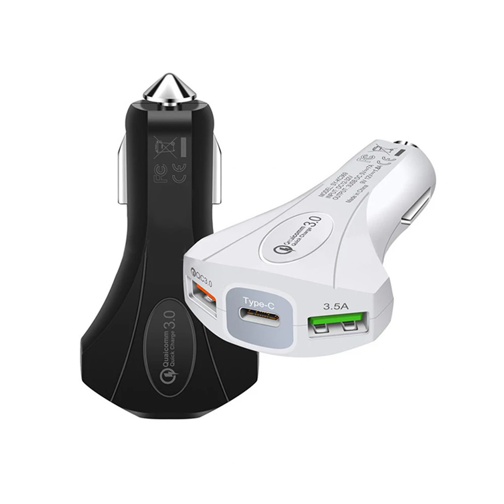 
SIPU New Style Car Charge Qc 3.0 Dual USB Port Pd charger for electric cars type 1 with type c 