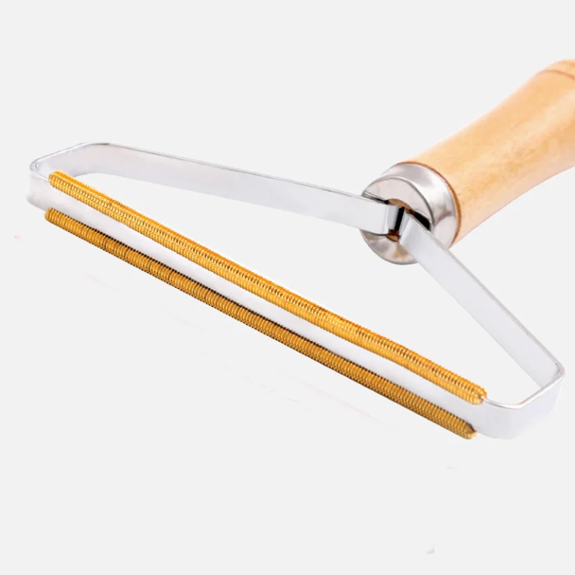 china hot selling wooden metal clothing shaver shave wool implement portable lint remover